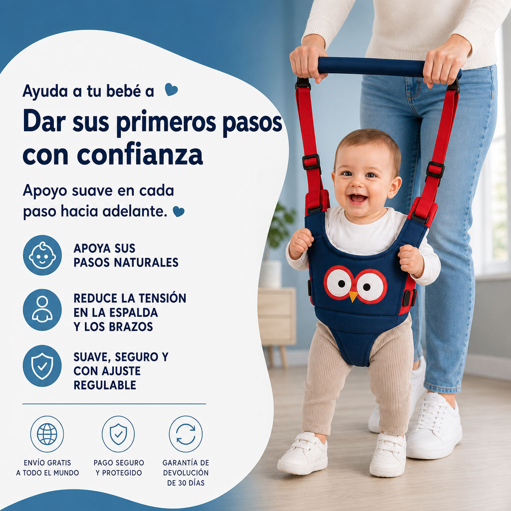 Arnés Ajustable para Aprender a Caminar
